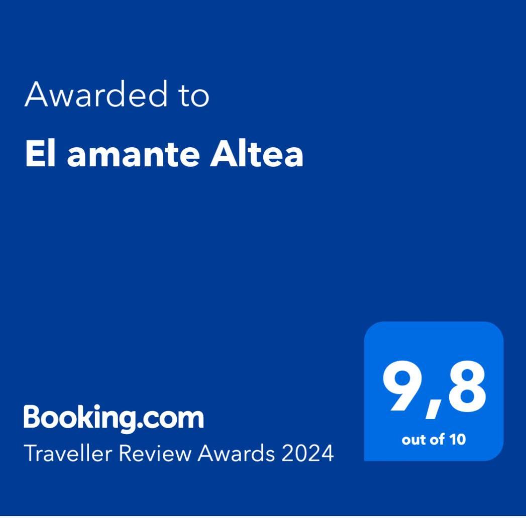 Precioso Apartamento Boutique El Amante (Adults Only) Altea Eksteriør billede